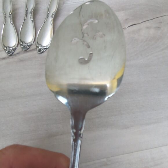 Oneida Community Stainless Flatware Chatelaine Serving Set 6 Pieces - Picture 6 of 6